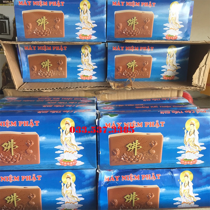 Đài niệm phật, máy niệm phật tặng kèm củ sạc - loại trung