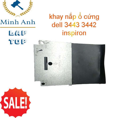 Bản lề và Khay nắp đậy ổ cứng laptop dell inspiron 3442 3443 Hard Drive Caddy Carrier