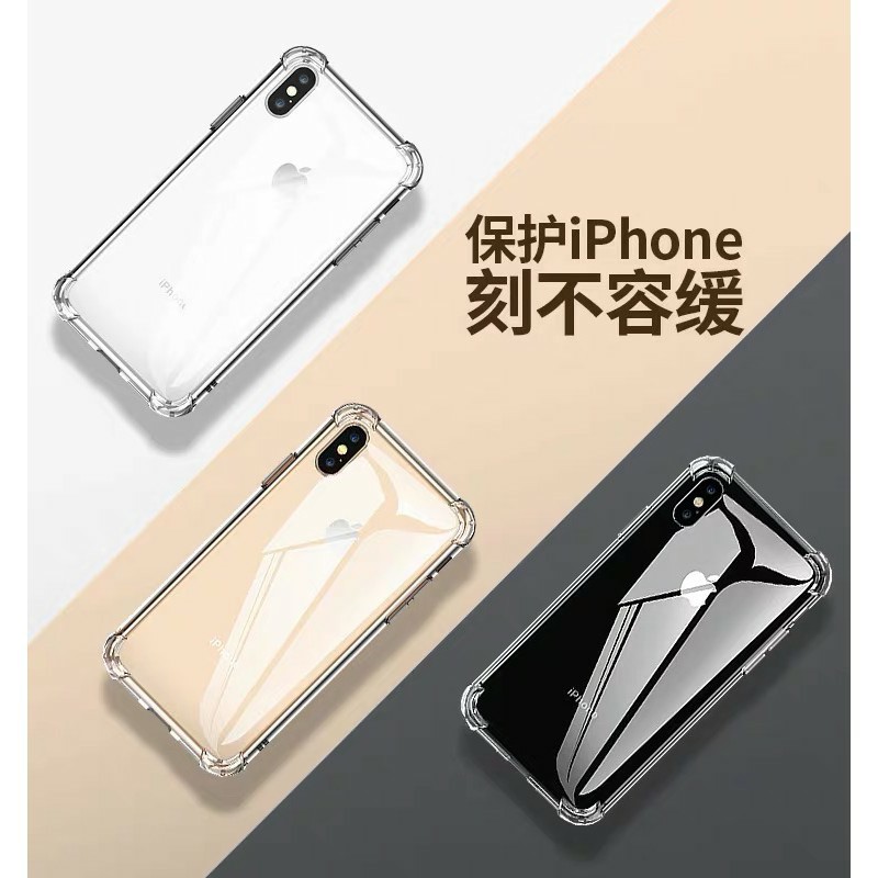 Ốp điện thoại trong suốt cao cấp cho iphone 11 pro max xs x se2 6 7 8 plus | BigBuy360 - bigbuy360.vn
