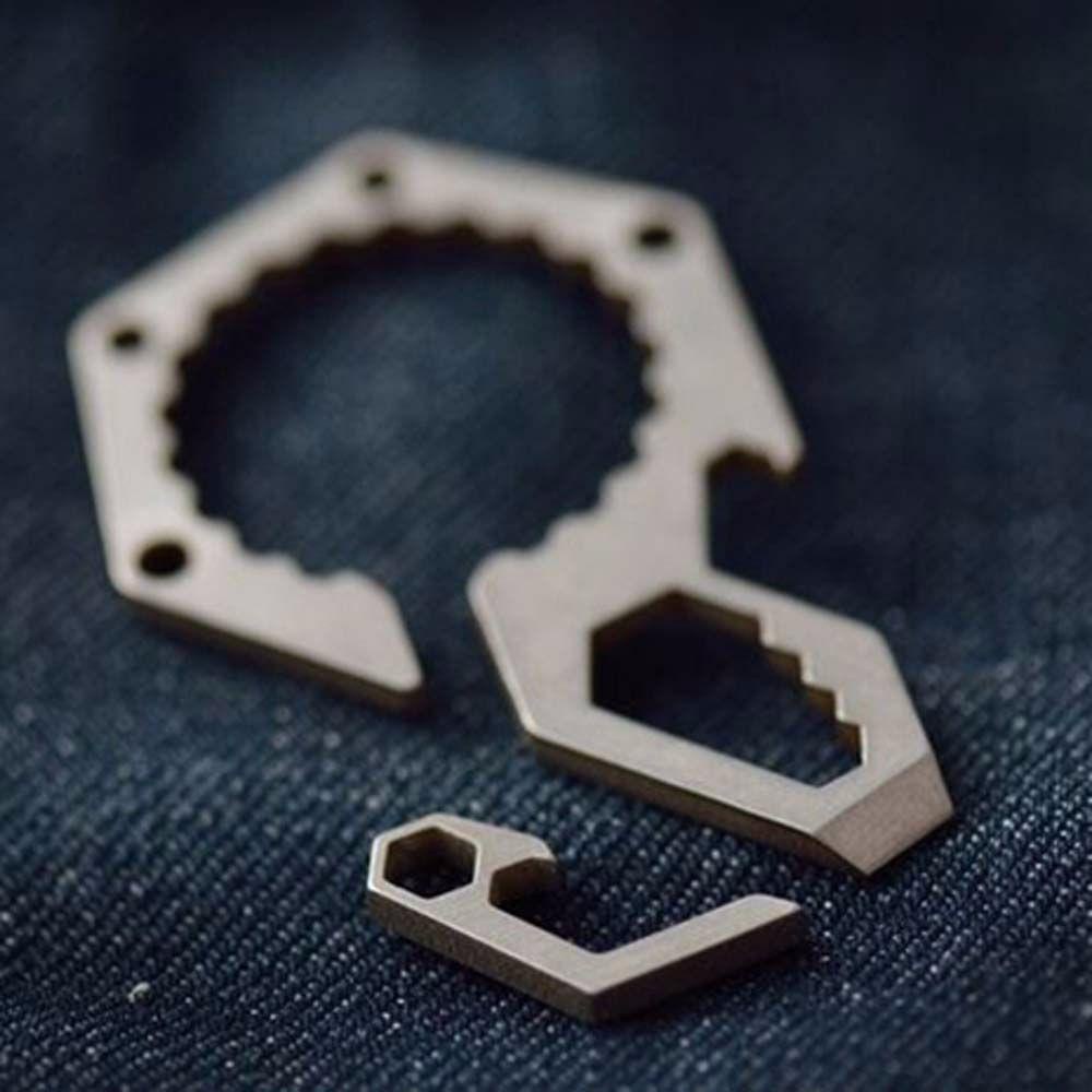 Dụng Cụ Mở Nắp Chai Mini EDC Bằng Thép Không Gỉ