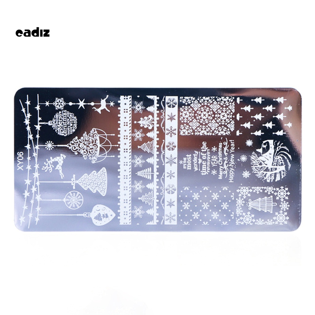 [Hàng mới về] Khuôn mẫu họa tiết trang trí móng tay mini độc đáo