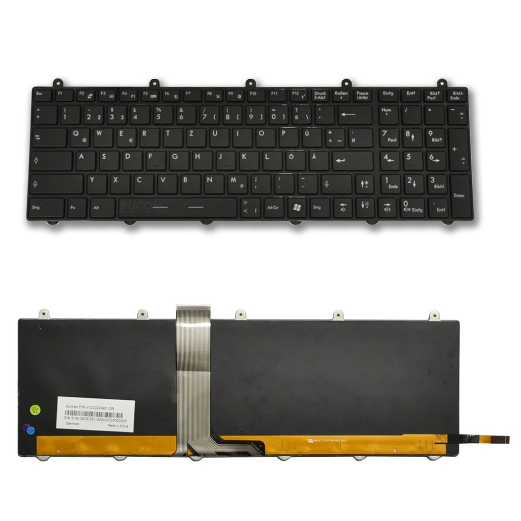 (KEYBOARD) BÀN PHÍM LAPTOP MSI GE60 dùng cho GE60 GE70 GT60 GT70 GP60 GP70 GX60 GX70, MS-16