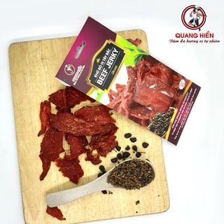 Beef jerky khô bò vị tây bắc 20g - quang hiển