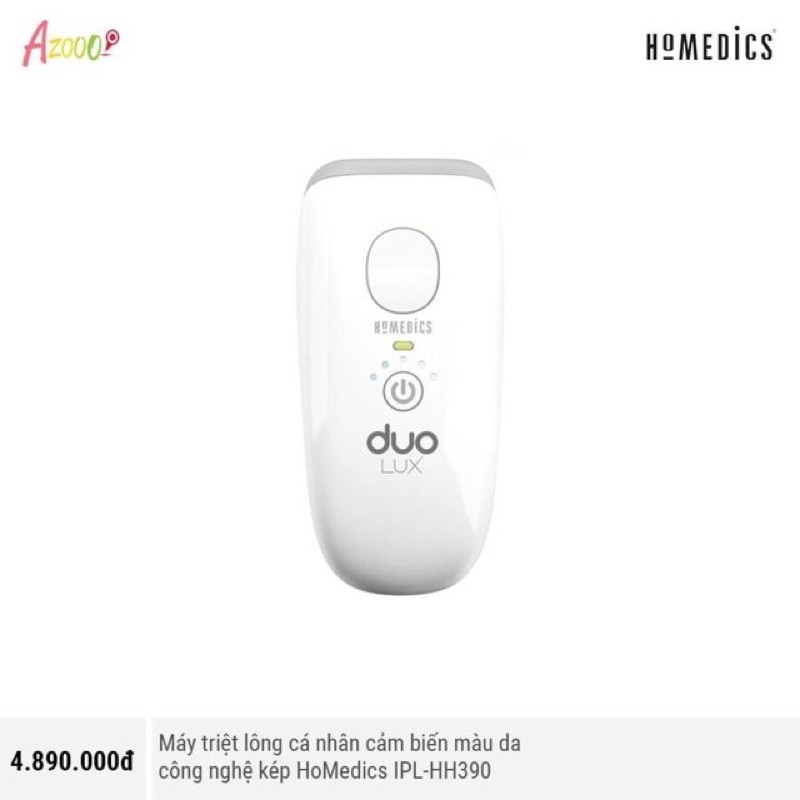 (VIDEO THAT) Máy Triệt Lông Homedics IPL-HH390 CO SAN