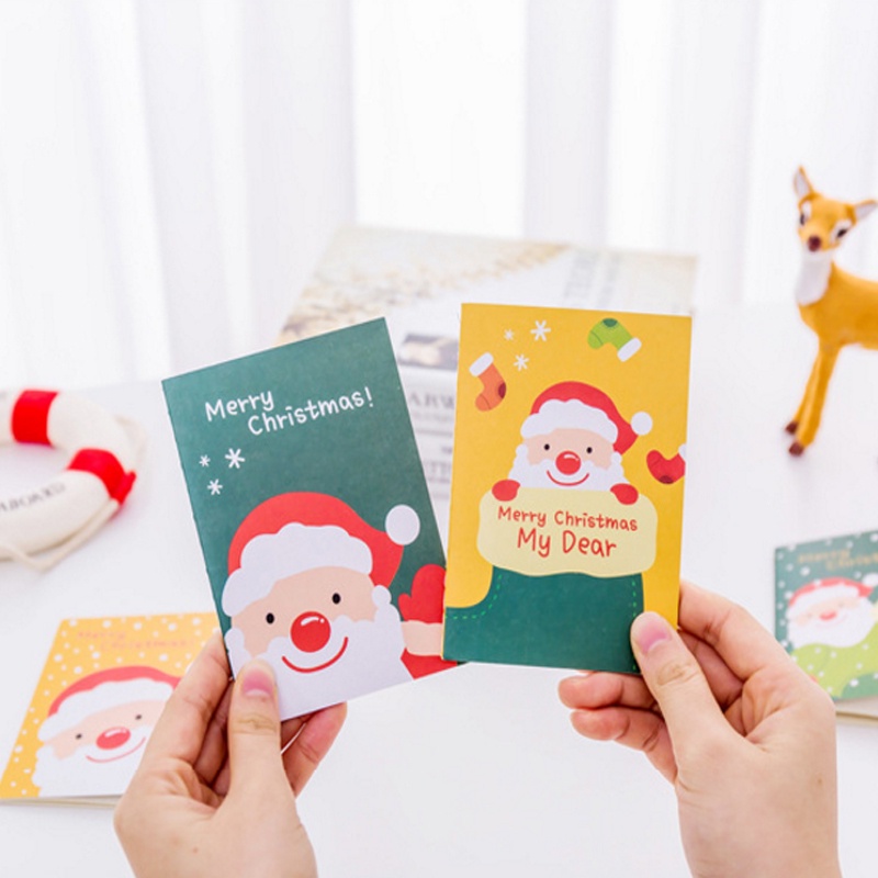 Sổ Tay Mini Phong Cách Giáng Sinh Dễ Thương Dùng Làm Quà Tặng