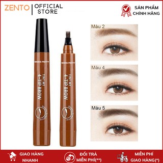 Bút chì kẻ lông mày phẩy sợi 4D MKING PRETTY chống nước siêu lâu trôi PO-P104