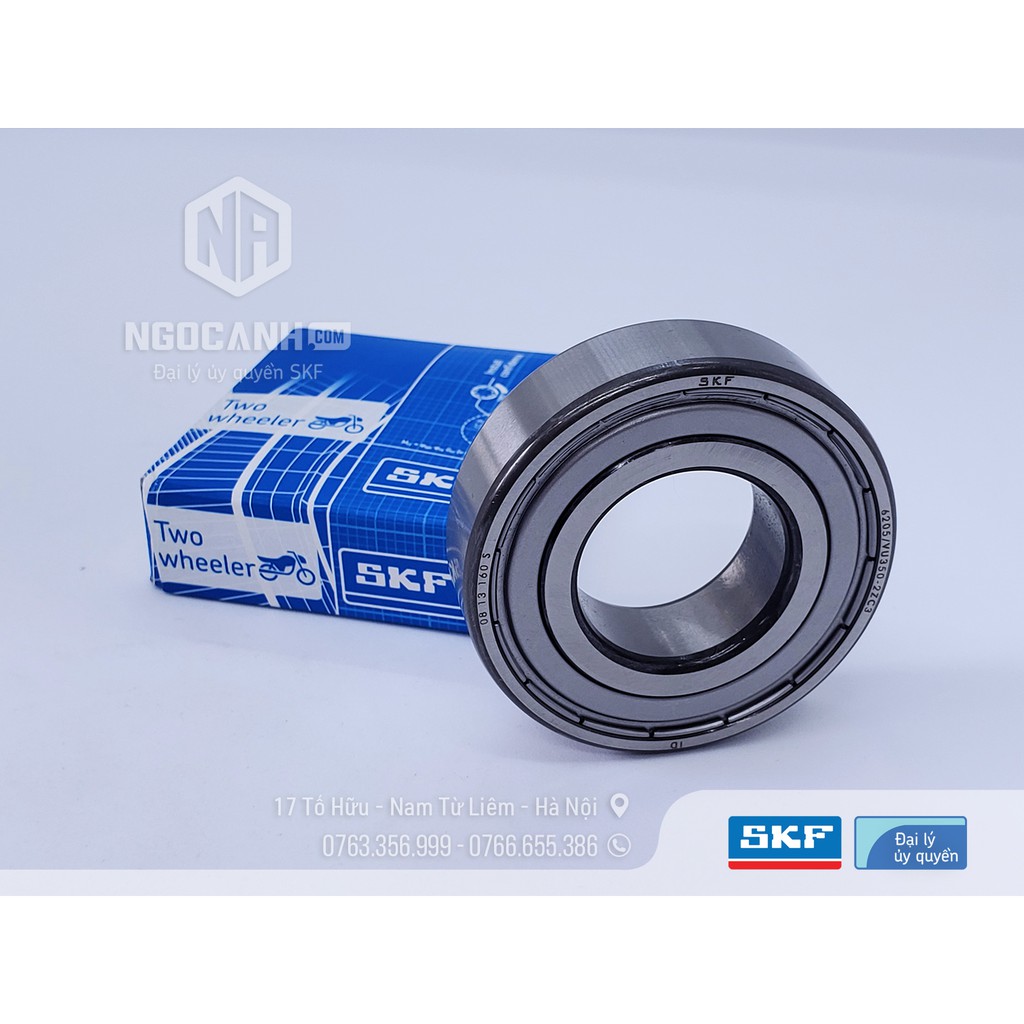 Bạc đạn xe máy SKF 6205/VU350-2Z/C3