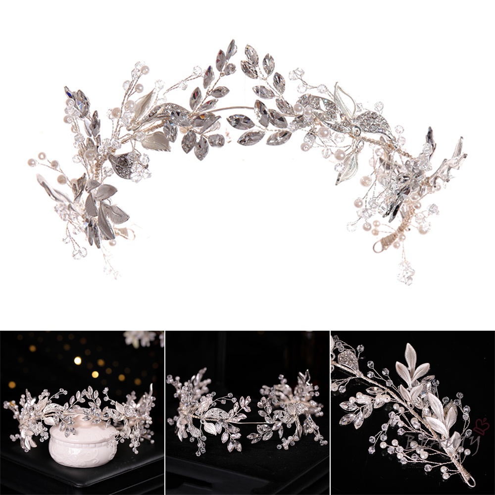 Seven Miss Băng Đô Hợp Kim Đính Đá Ngọc Trai Giả Thời Trang Cho Nữ