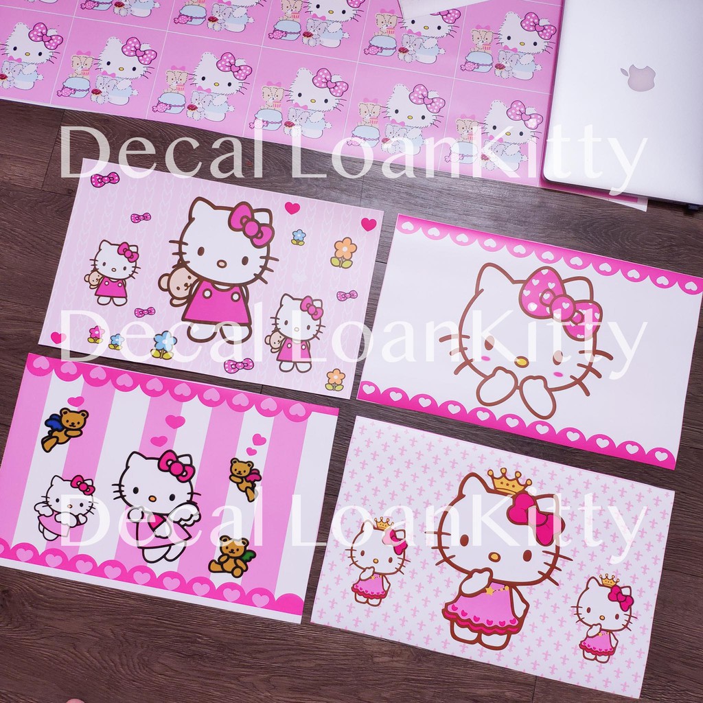 🌸LoanKitty🌸 Nhiều mẫu độc quyền decal Kitty dán laptop 💻 | WebRaoVat - webraovat.net.vn