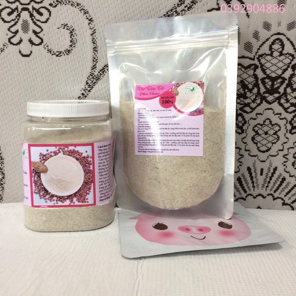Bột đậu đỏ trắng da gói 200gram