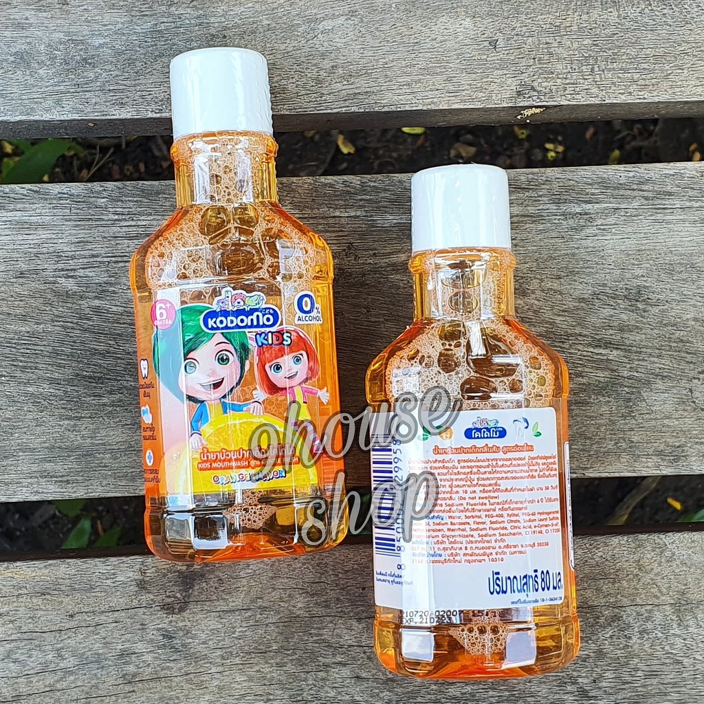 01 Nước Súc Miệng KODOMO KIDS 80ml Thái Lan (cho bé trên 6 tuổi)