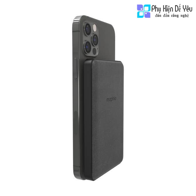 Pin sạc dự phòng không dây Mophie snap+ juice pack mini 5,000mAh [CHÍNH HÃNG PHÂN PHỐI VN, BẢO HÀNH 24 THÁNG]