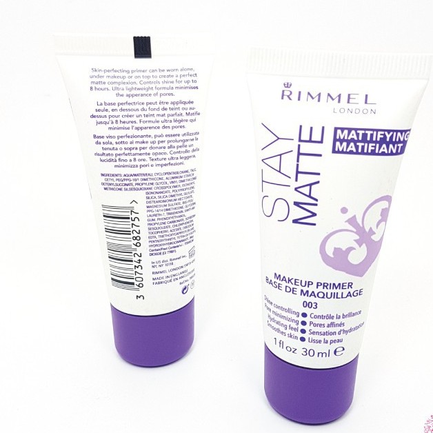 Kem lót Rimmel London Stay Matte Base De Maquillage 30ml