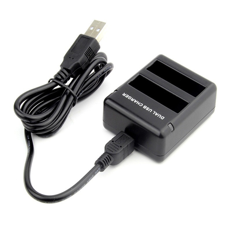 Bộ Sạc Pin Hai Cổng Usb Cho Máy Ảnh Gopro Hero 4 Ahdbt-401