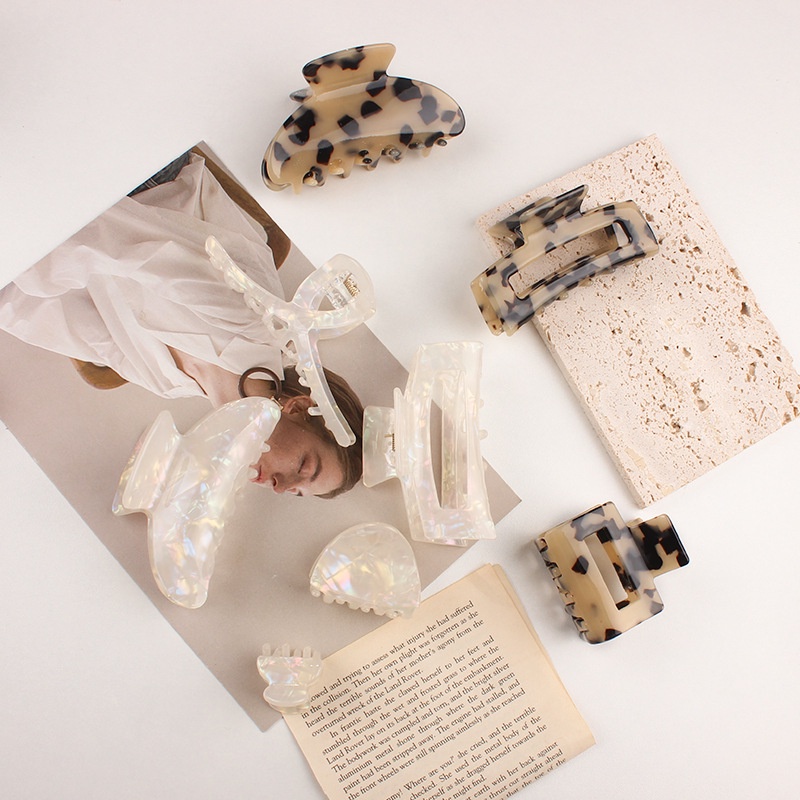 Kẹp Tóc Phong Cách retro Thời Trang Pháp Cho Nữ