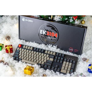 Bàn phím cơ E-DRA EK3104 PRO CHERRY Switch