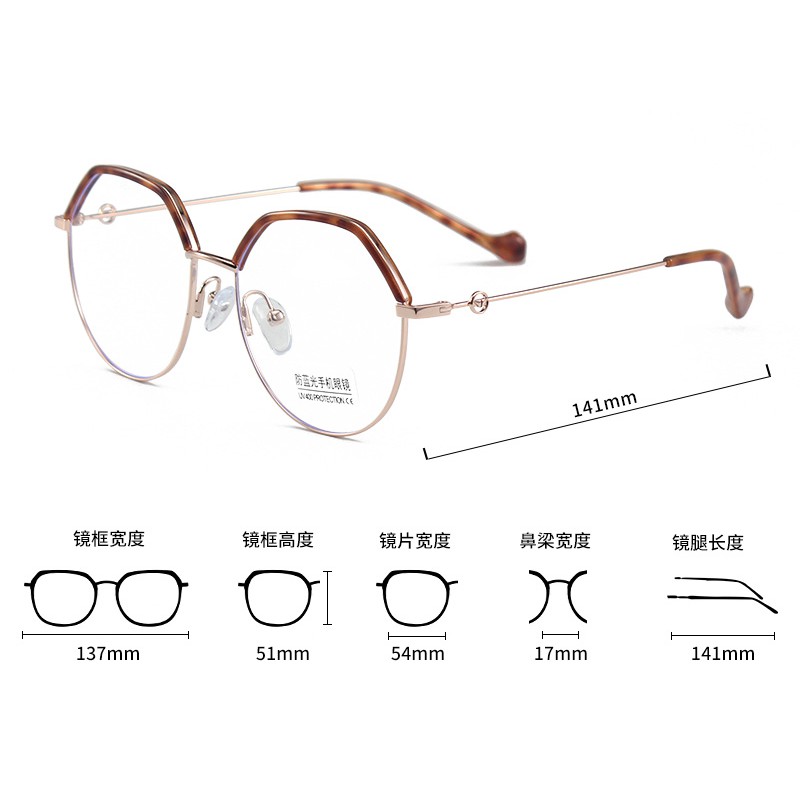 Mắt Kính Chống Ánh Sáng Xanh Thời Trang Jz2250 | BigBuy360 - bigbuy360.vn