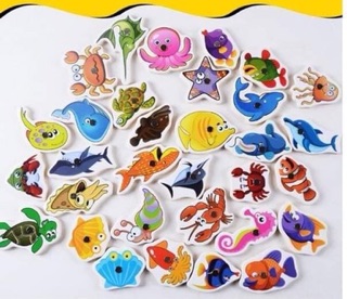 Bộ câu cá bằng gỗ cho bé