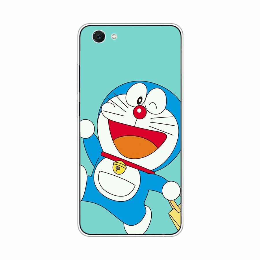 Ốp Lưng Điện Thoại Bằng Silicone Tpu Mềm Hình Doraemon Cho Vivo Z1X / Y67 / V5 / V5S / Y66 / Y51 / Y20 2021