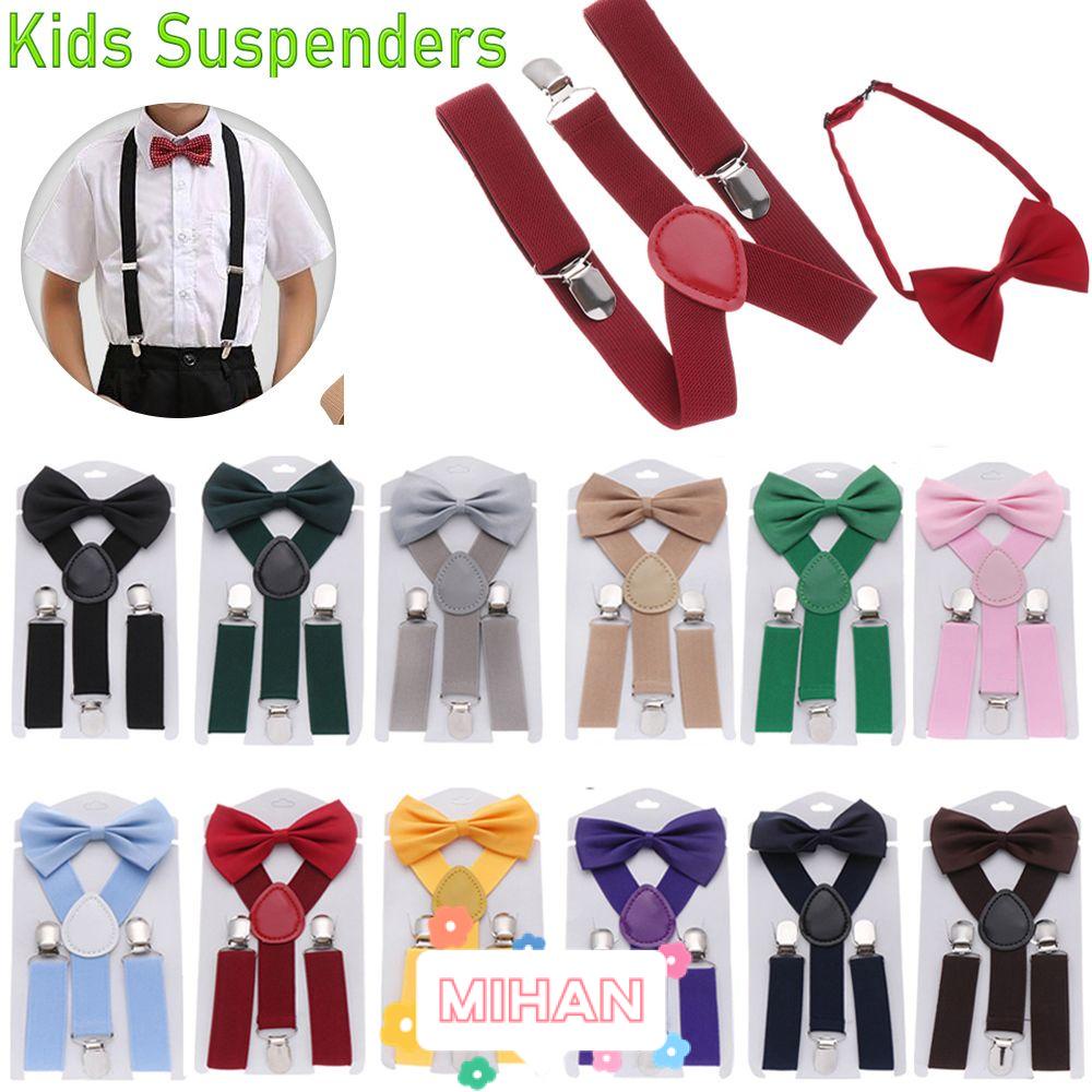 1 Set Dây Đai Thắt Nơ Co Giãn Thời Trang Dễ Thương Nhiều Màu Sắc Dành Cho Trẻ Em MIHAN1