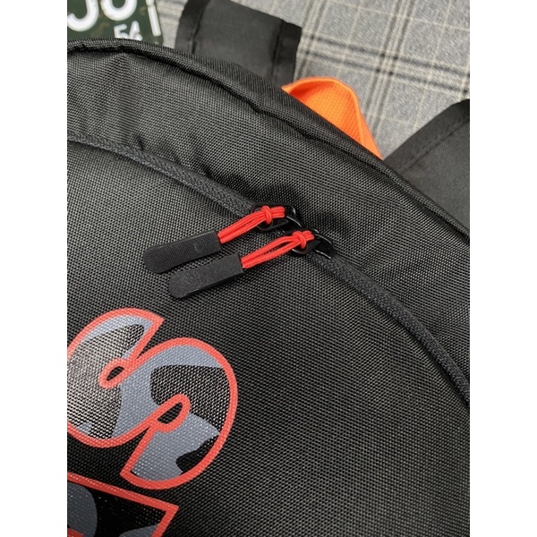 Ba Lô Thể Thao Nam ADIDAS Màu Đen Viền Chữ Trắng Có Vách Ngăn Đựng Laptop - Chất Liệu Polyester Chống Thấm Nước MR BEAN