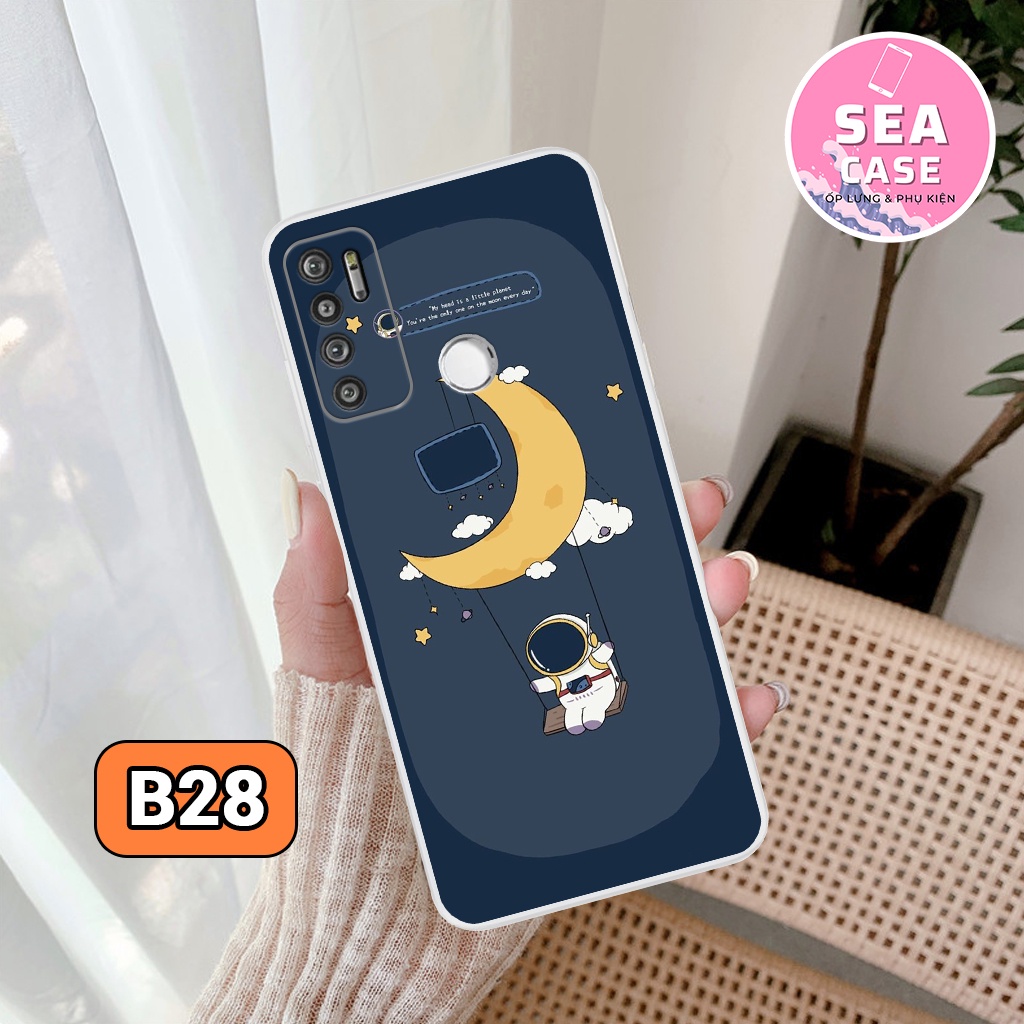 Ốp lưng VSMART LIVE 4 hình vũ trụ,hoạt hình,phi hành gia – ốp dẻo chống trầy,chống va đập