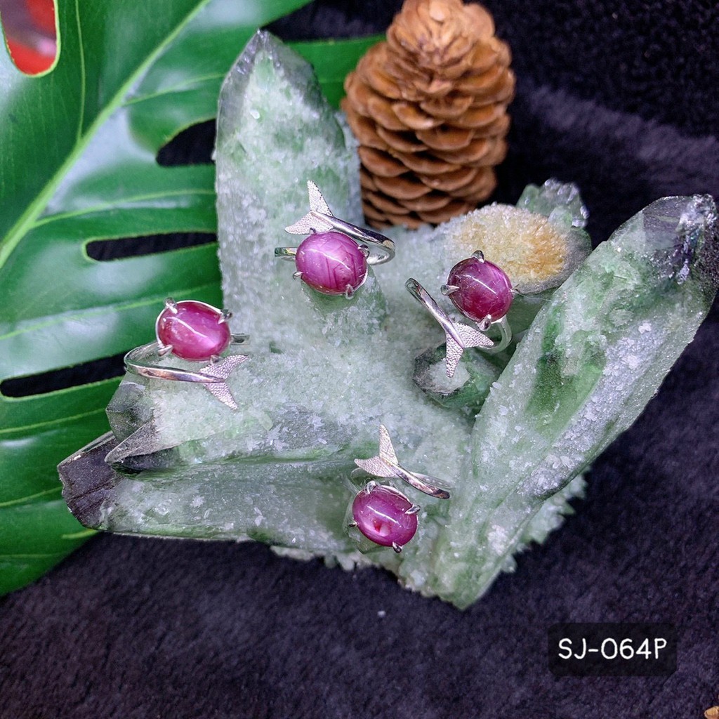 Nhẫn RuBy Nhiều Mẫu Đẹp Lung Linh Gồm 3 Mẫu Chính