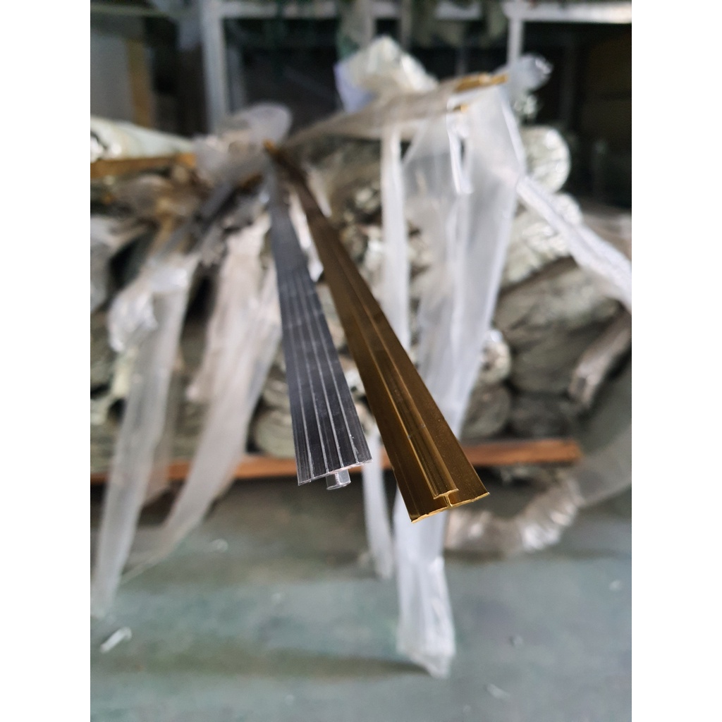 Nẹp Nhôm Mạ Đồng/Nẹp Chữ H/Nẹp PVC/Nẹp Liên Kết Tấm PVC Sỉ&Lẻ Số Lượng Lớn