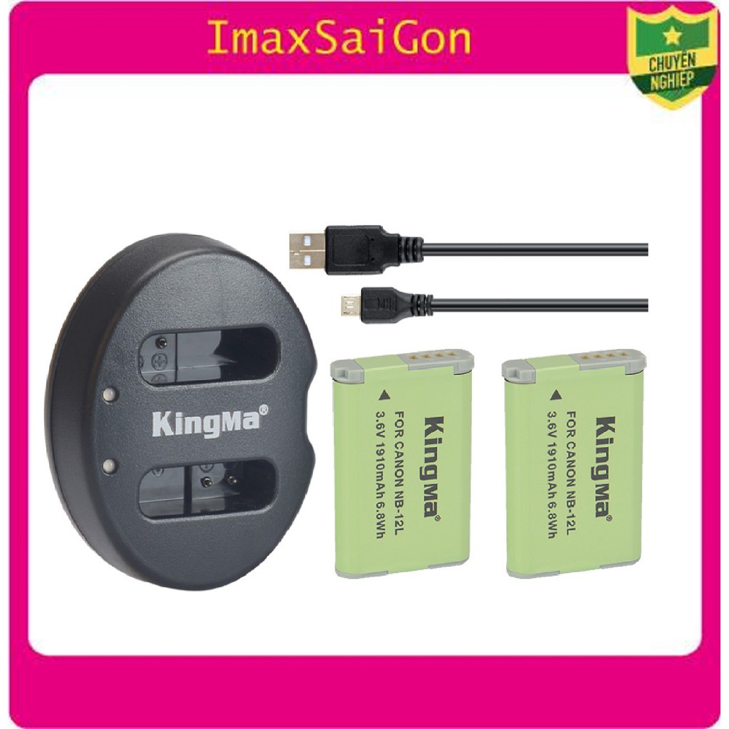 PIN SẠC MÁY ẢNH KINGMA NB-12L