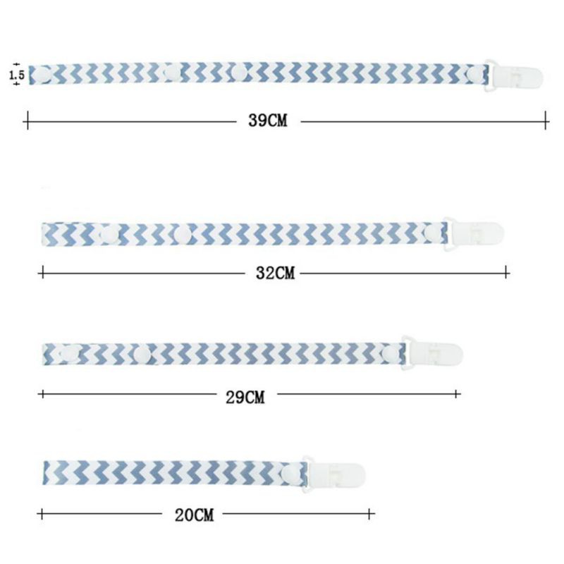 Dây đai kẹp giữ núm ti chống rớt tiện dụng cho bé sơ sinh