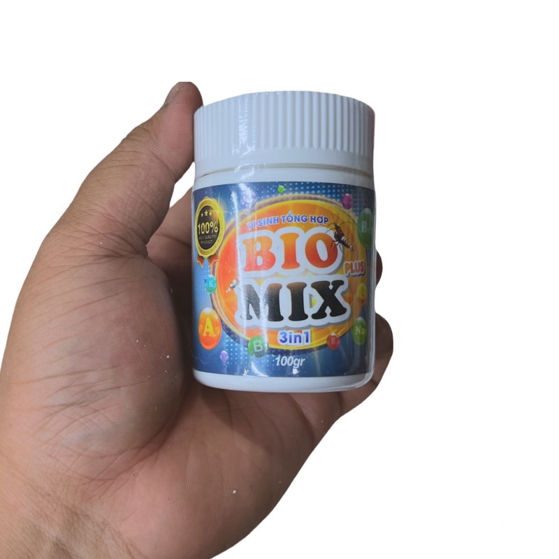 Vi sinh Bio mix - biomix vi sinh làm trong nước khử mùi bể cá