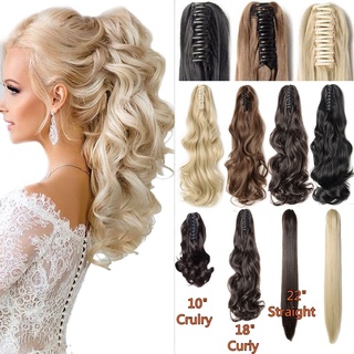 Tóc giả đuôi ngựa Wigsin thẳng dài 10/ 18/ 22 inch