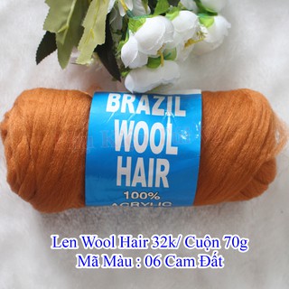 Len wool hair 55k/ cuộn 70g