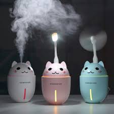 Máy phun sương 3 in 1 con mèo tạo ẩm trong phòng