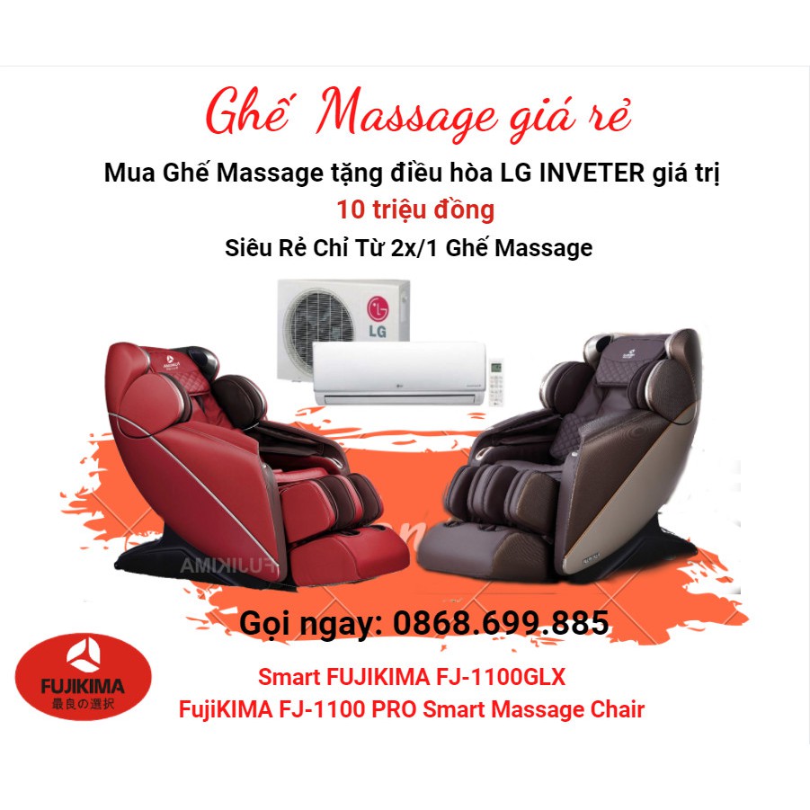 FUJIKIMA 1100Pro Ghế Massage toàn thân cao cấp - Công nghệ 5D cao cấp - GỌi ngay: O⑻⑹⑻.⑹⑼⑼.⑻⑻⑸