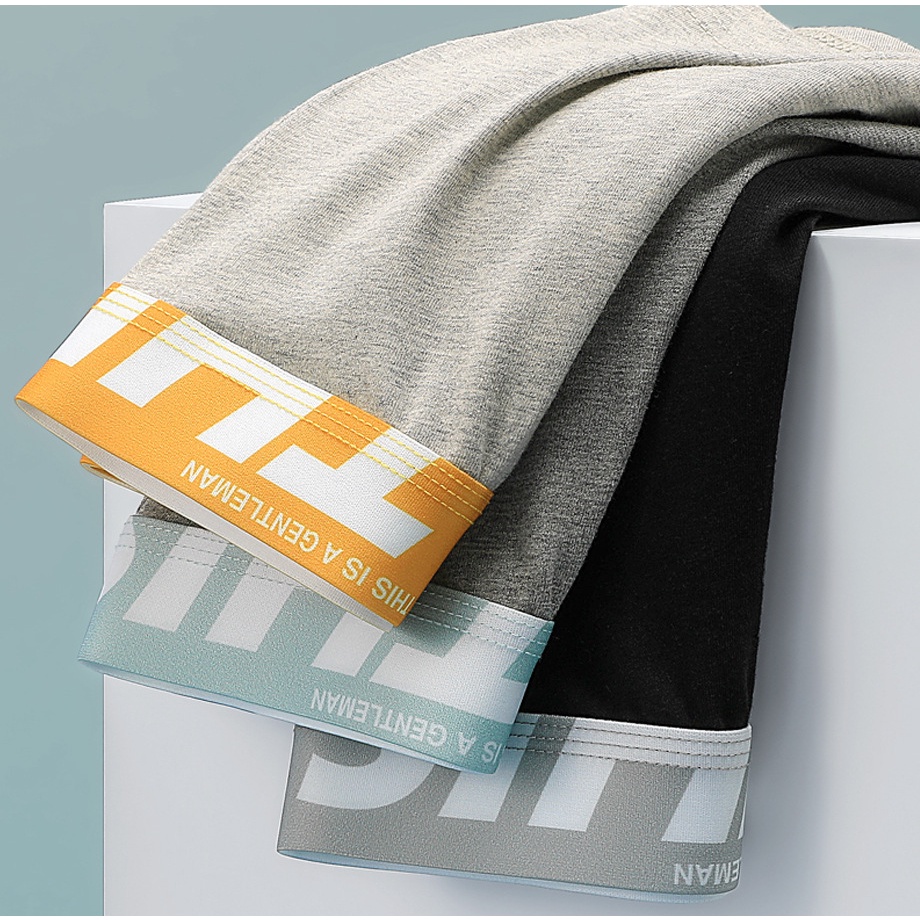 Hàng Mới Về Quần Lót Boxer Cotton Thoáng Khí Thoải Mái Cho Nam C647