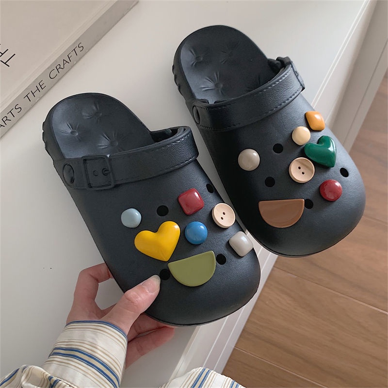 crocs Sticker shoes sticker for cross sandals☁️14 Cái Bất Đối Xứng☁️Phụ Kiện Khóa Giày diy Dễ Thương Cho Bé