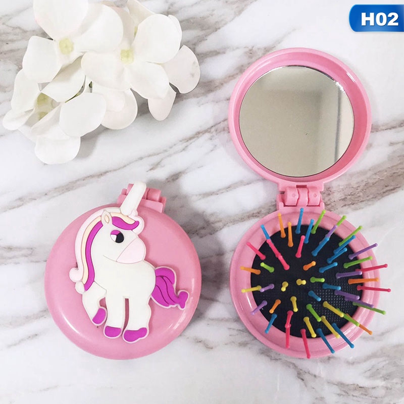 Tmdbyx Lược Chải Tóc Loại Nhỏ Hình Kỳ Lân Dễ Thương Tiện Dụng