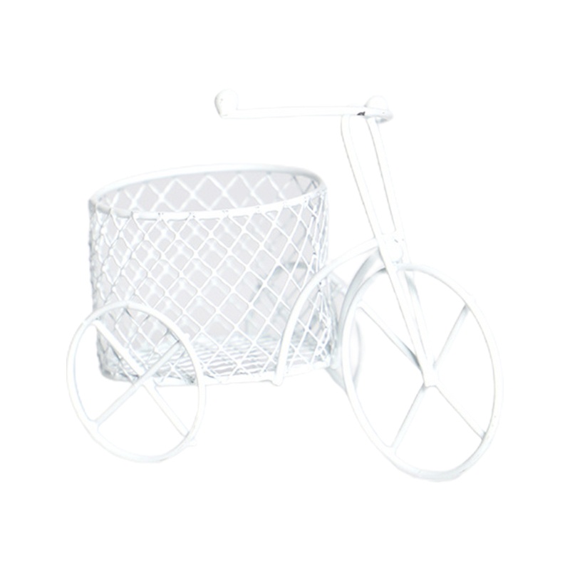 [Hàng mới về] Hộp đựng kẹo đường thiết kế hình xe đạp 3 bánh sáng tạo làm đồ trang trí nhà cửa