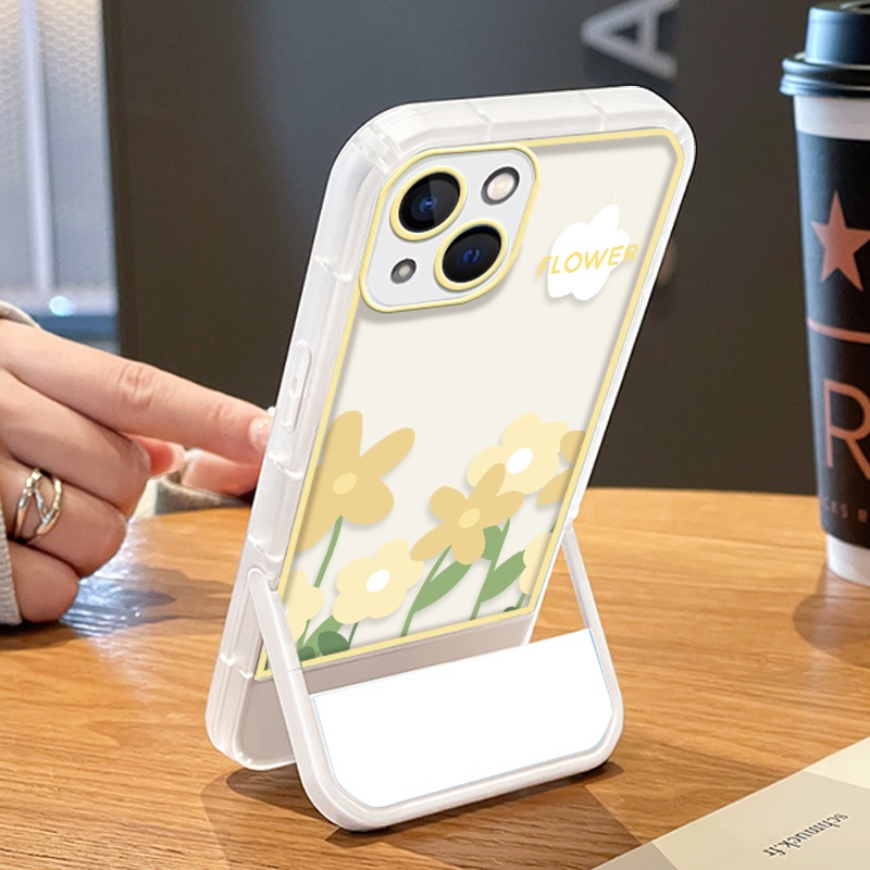 Ốp Điện Thoại Silicon Mềm Chống Sốc Họa Tiết Hoa Cho IPhone 7 8 Plus 13 11 12 Pro MAX X XR XS MAX SE 2020 6S 6 Đứng