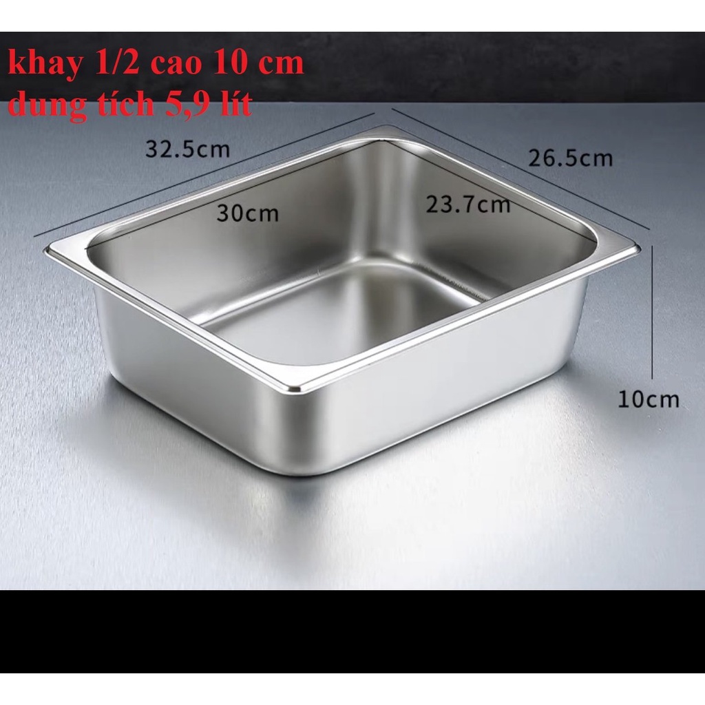 Top 10 báo giá khay inox 304 40x60 đẹp và rẻ nhất