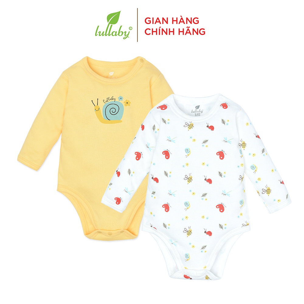 LULLABY Body dài tay liền thân cho bé gái NH677P