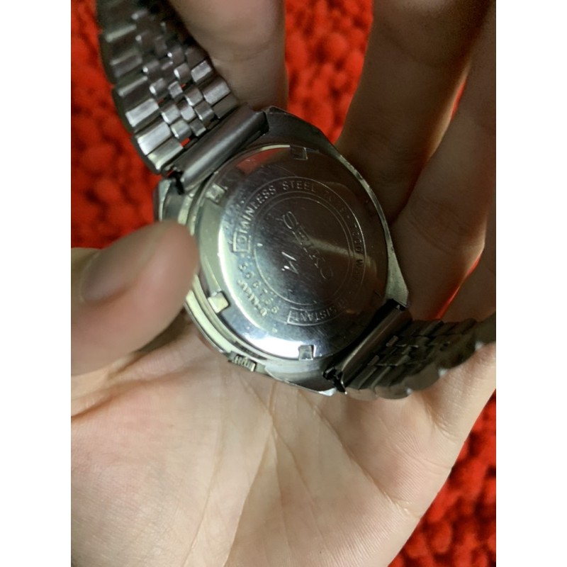 Đồng hồ nam Automatic Seiko Advan xanh 2 lịch hàng si | Shopee Việt Nam