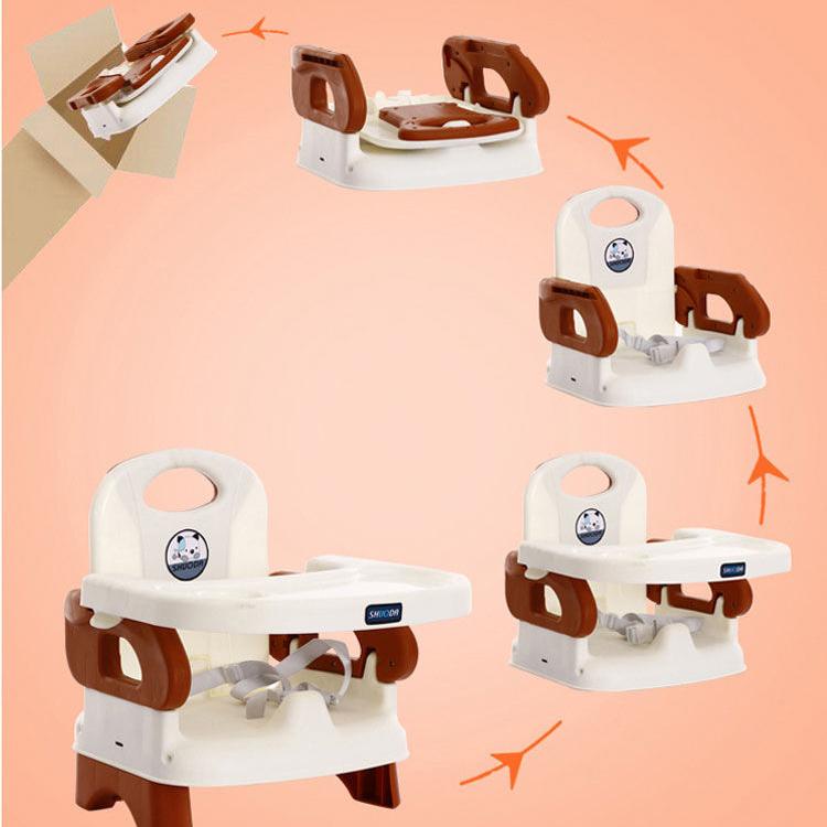 Ghế ăn dặm cho bé tiện lợi giúp thuận tiện khi cho bé ăn ở nhà, đi dã ngoại, đi du lịch