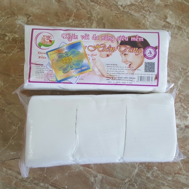 Combo 2 bịch khăn vải khô đa năng Hiền Trang❤️FREESHIP❤️ bịch 200g/250g