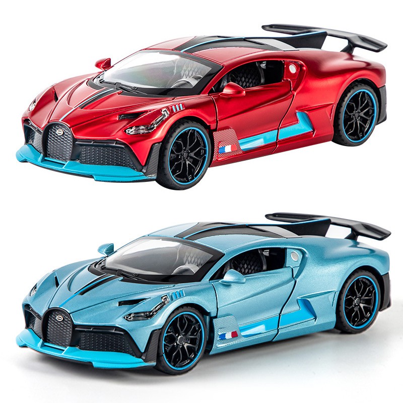 Mô Hình Xe Ô Tô Bugatti Divo Bằng Hợp Kim Có Đèn Và Âm Thanh Cho Bé Trai Tỉ Lệ 1: 32