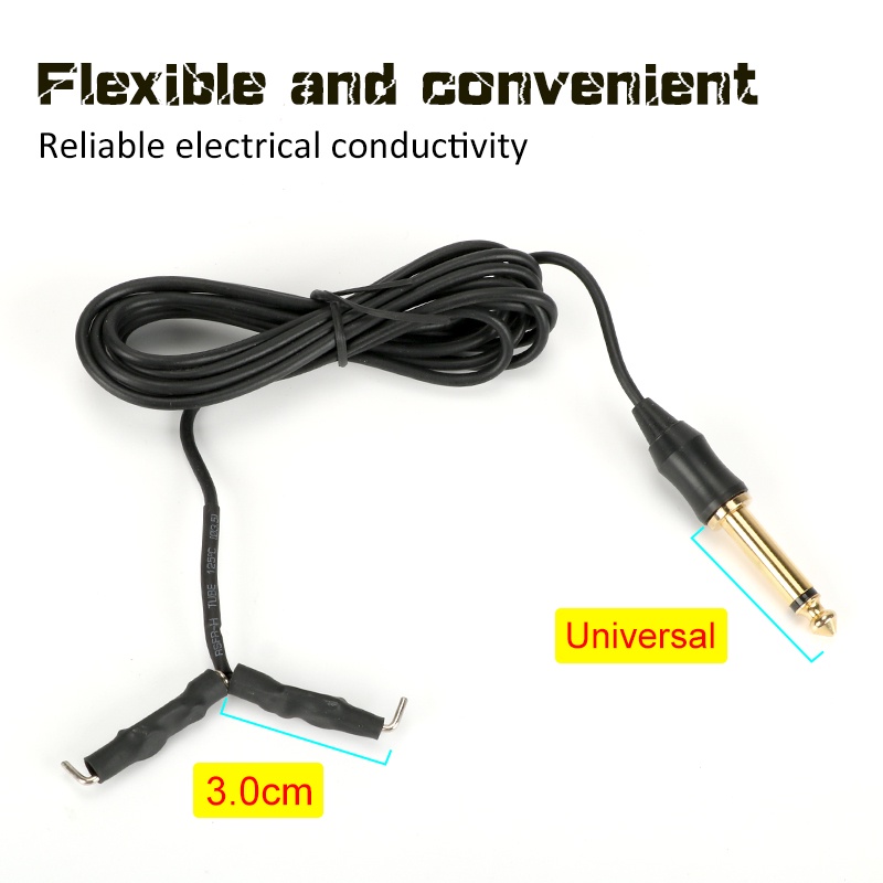 Dây Kẹp Máy Xăm Bằng Silicone Bền 2.2M