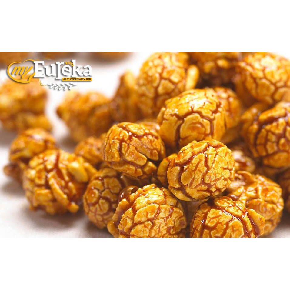 Bỏng ngô Eureka vị Trứng muối (bịch 80g)