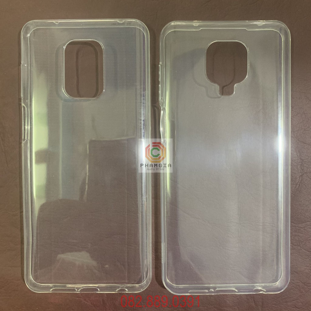 Ốp lưng Xiaomi redmi note 9s dẻo trong siêu bền bảo vệ mặt lưng máy