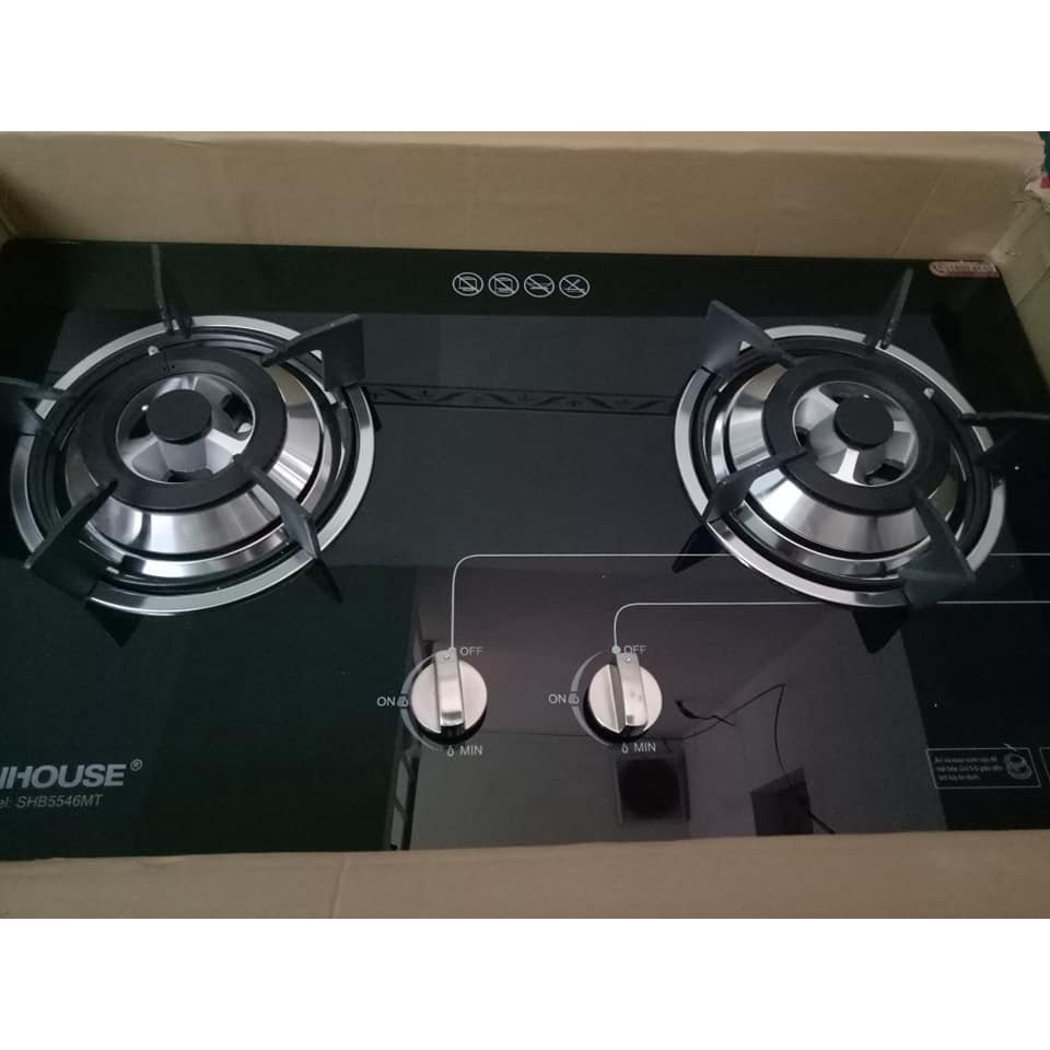 Bếp gas âm Sunhouse SHB5546 - HÀNG TRƯNG BÀY